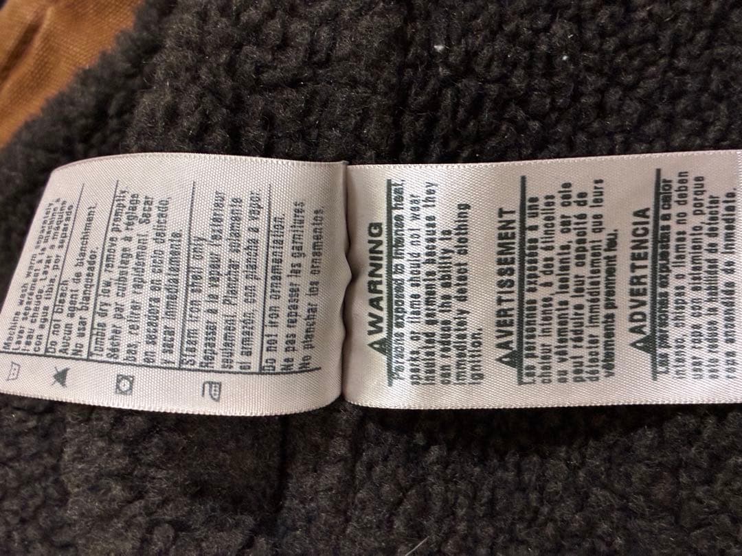 極美品 希少モデル！カーハート ヴィンテージ ダック生地モックネック