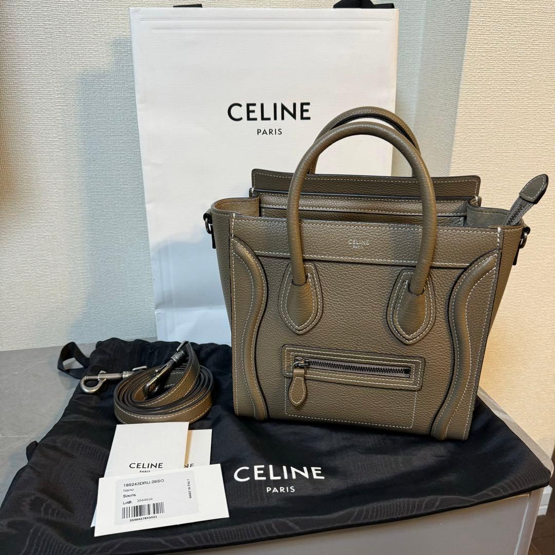 セリーヌ ラゲージ ナノ スリ - メルカリ