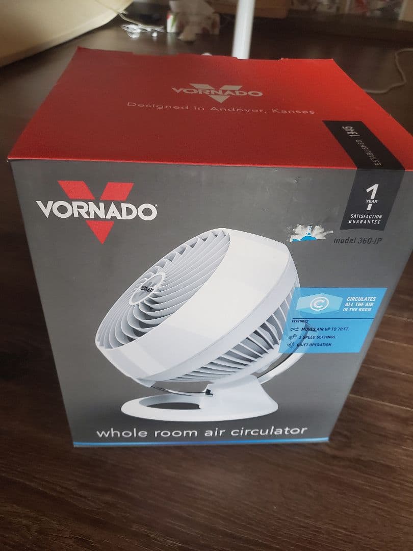 新品　Vornado ボルネード　サーキュレーター　360　6畳から14畳用 360-JP - VORNADO - ボルネード公式サイト