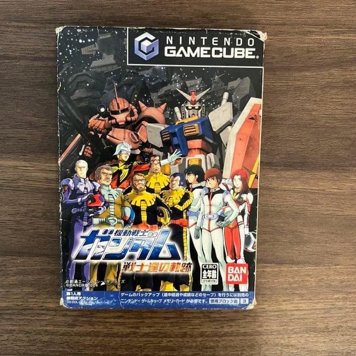 ゲームキューブ 機動戦士ガンダム 戦士達の軌跡 gc Nintendo 任天堂
