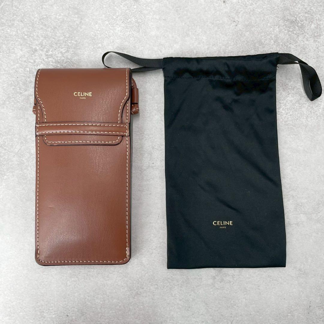 極美品◎セリーヌ トリオンフ メタル 01 サングラス オーバル ロゴ刻印