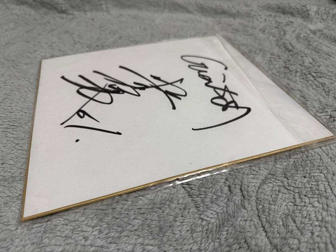 ジャイアンツ 坂本勇人選手背番号61時代のサイン色紙 - メルカリ