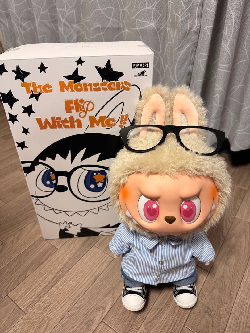 The Monsters Flip With Me!! ぬいぐるみ本日限定価格❗️ THE MONSTERS - FLIP WITH ME Vinyl Plush Doll - POP MART (Japan)