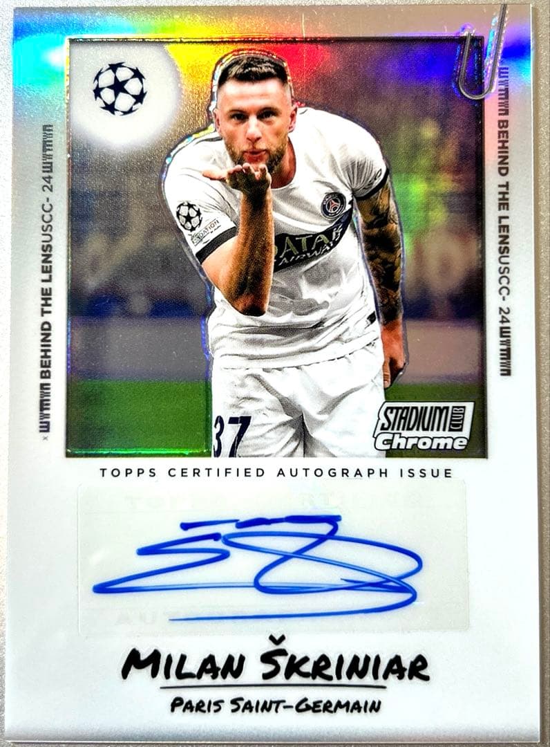 ロナウジーニョ直筆サイン入りオートグラフ