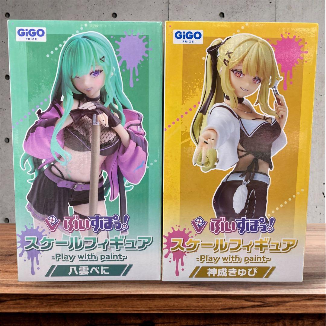 GIGO限定 ぶいすぽっ！ スケールフィギュア 八雲べに/神成きゅぴ 各1点