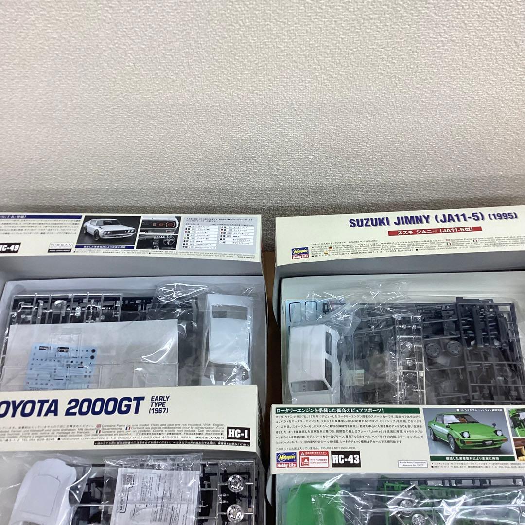 ハセガワ 1/24スケール 旧車・名車プラモ9個セット 未組立品 - メルカリ