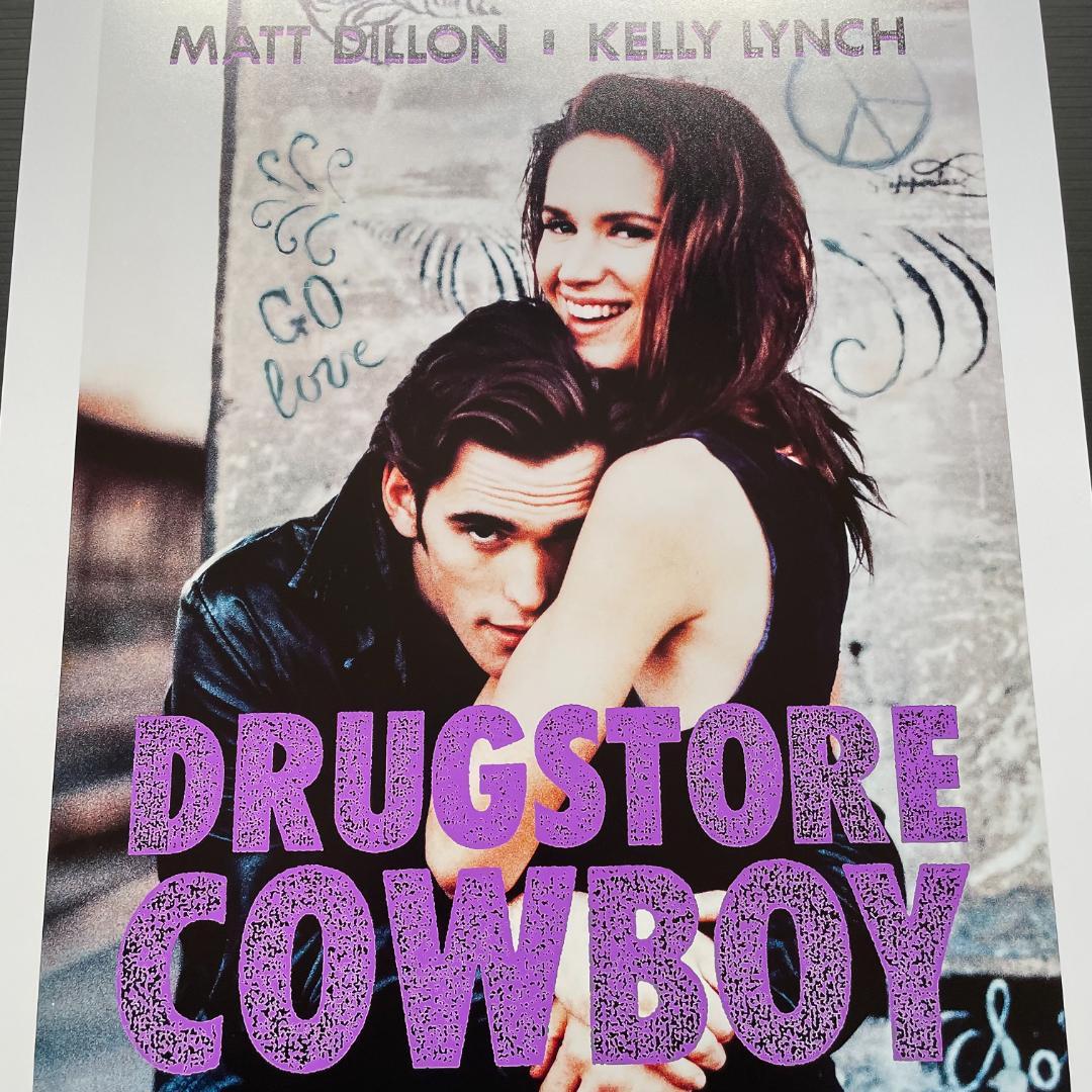 US版ポスター『ドラッグストア・カウボーイ』#1 1989年 - メルカリ