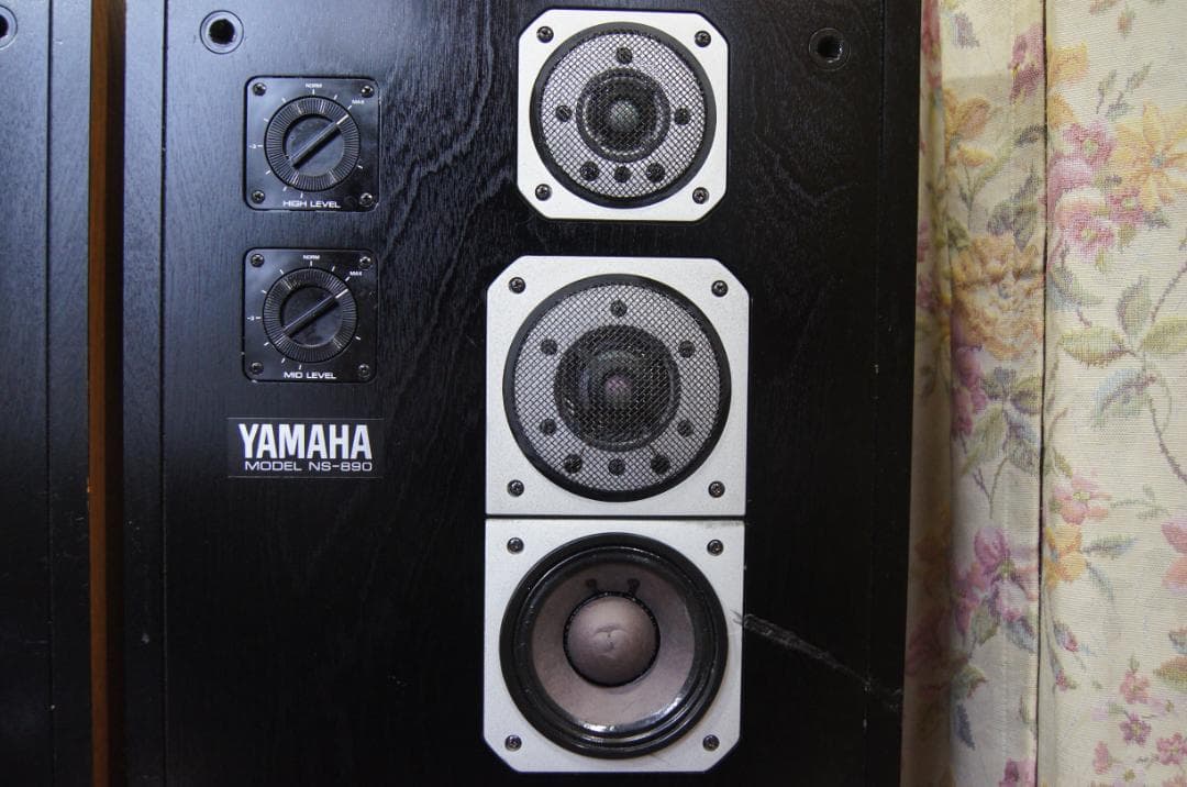 完動美音NS-890ペア☆Wベリリウムユニットのヤマハ唯一4WAY1ケ月動作