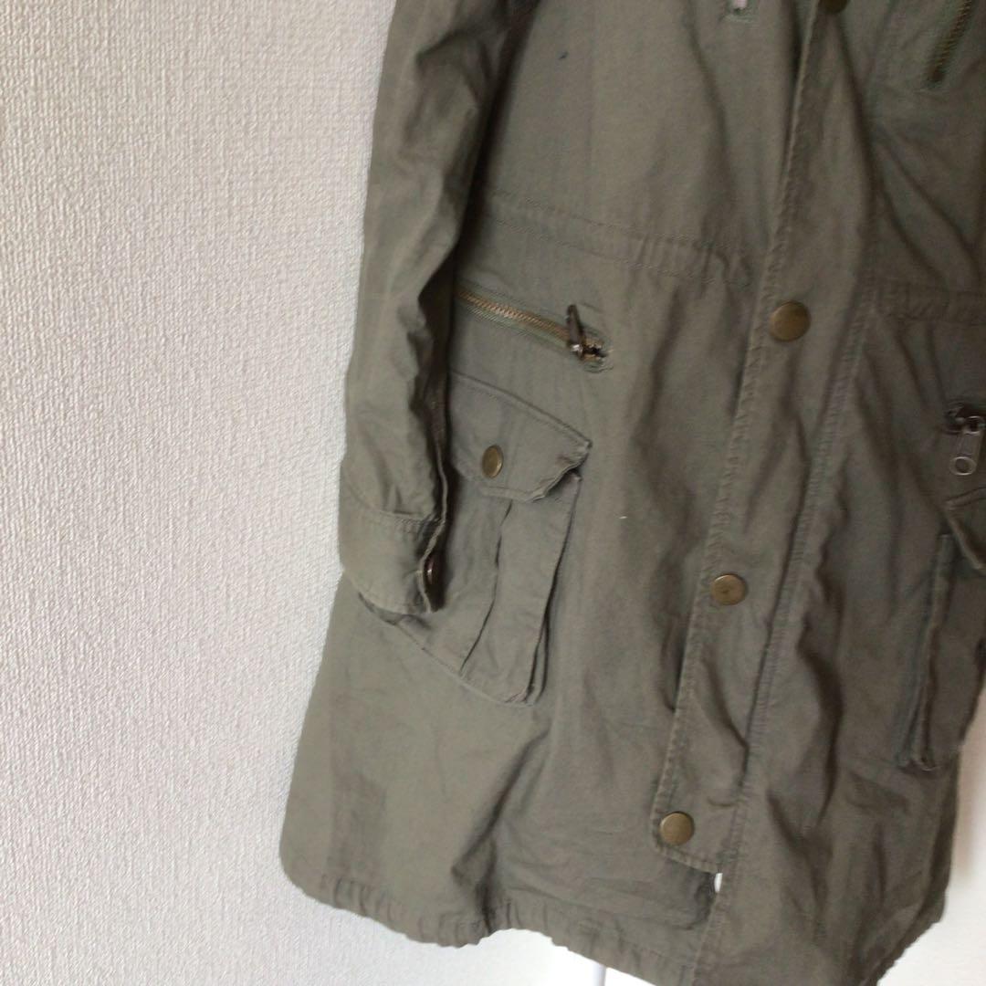 y2k 00s archive グランジファー付モッズコート 森ガールgeek - メルカリ