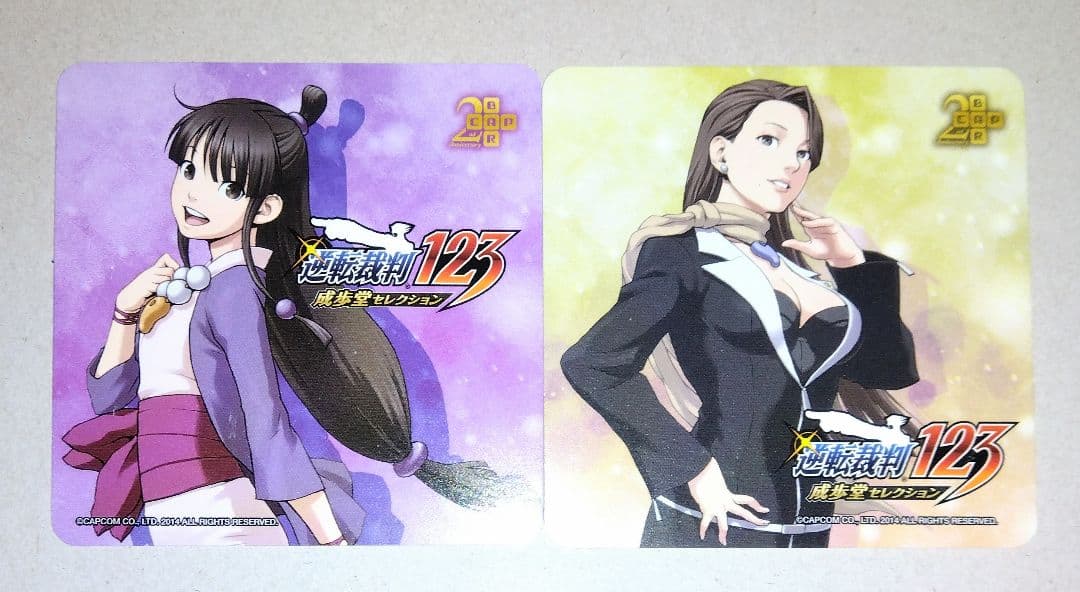 逆転裁判123 成歩堂セレクション カプコンバー コースター 綾里真宵 綾里千尋 画像ギャラリー No.018 | 「逆転裁判123 成歩堂セレクション」，4週