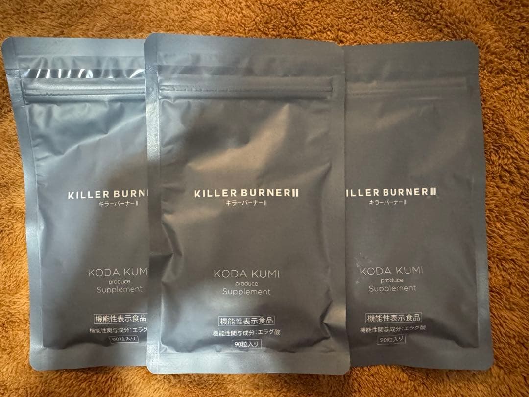 KILLER BURNER II KODA KUMI 90粒入り　2袋セット キラーバーナー2 KILLER BURNER II 90粒 大容量 : BRハウス Yahoo!店