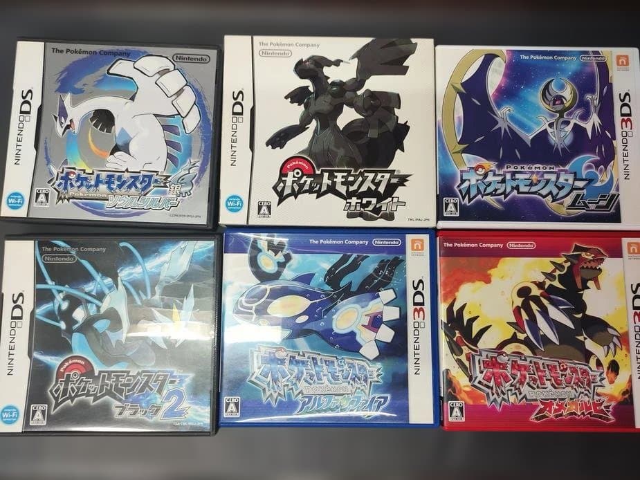 【NDS・3DS】ポケモンゲームセット(ポケウォーカー付き)11本 ニンテンドーDS ポケットモンスター ソウルシルバー ポケウォーカー付