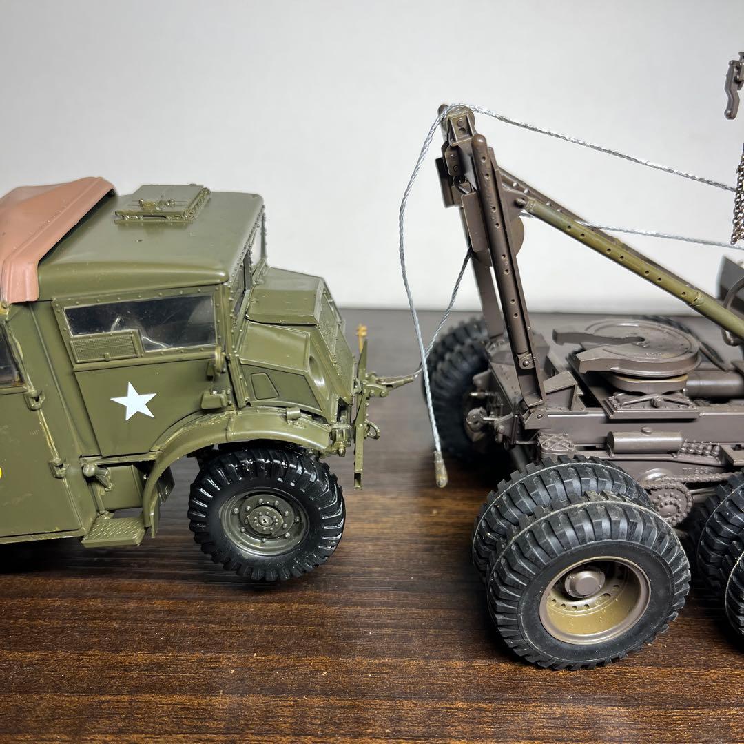1/35 アメリカ軍 M25 戦車運搬車 クォードガントラクター 1/35 戦車