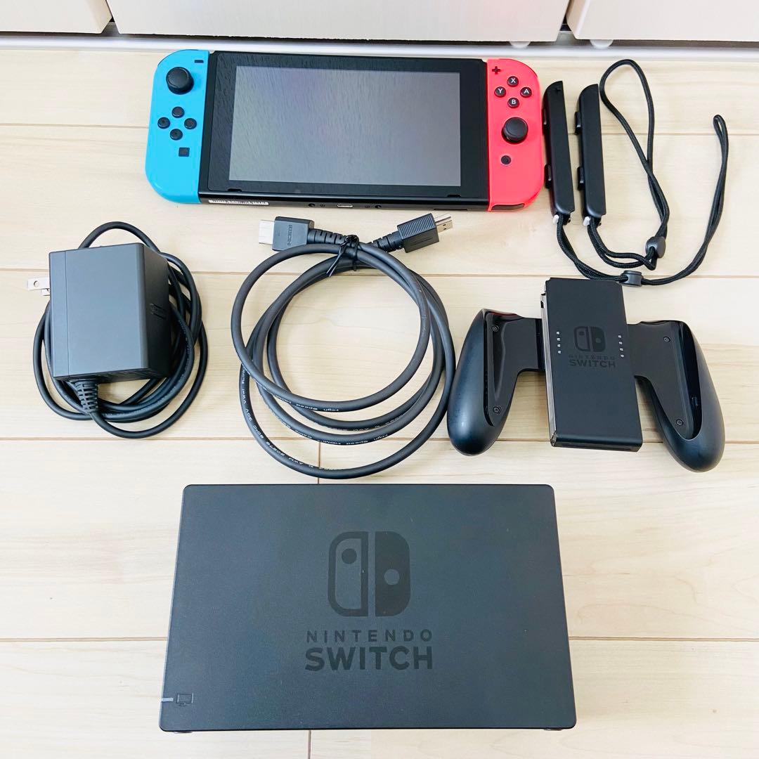 動作確認済み】Nintendo Switch ニンテンドースイッチ 本体 - メルカリ