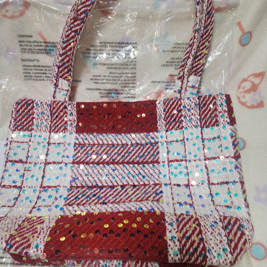 CHANEL シャネル ココマーク スパンコール ノベルティ トートバッグ