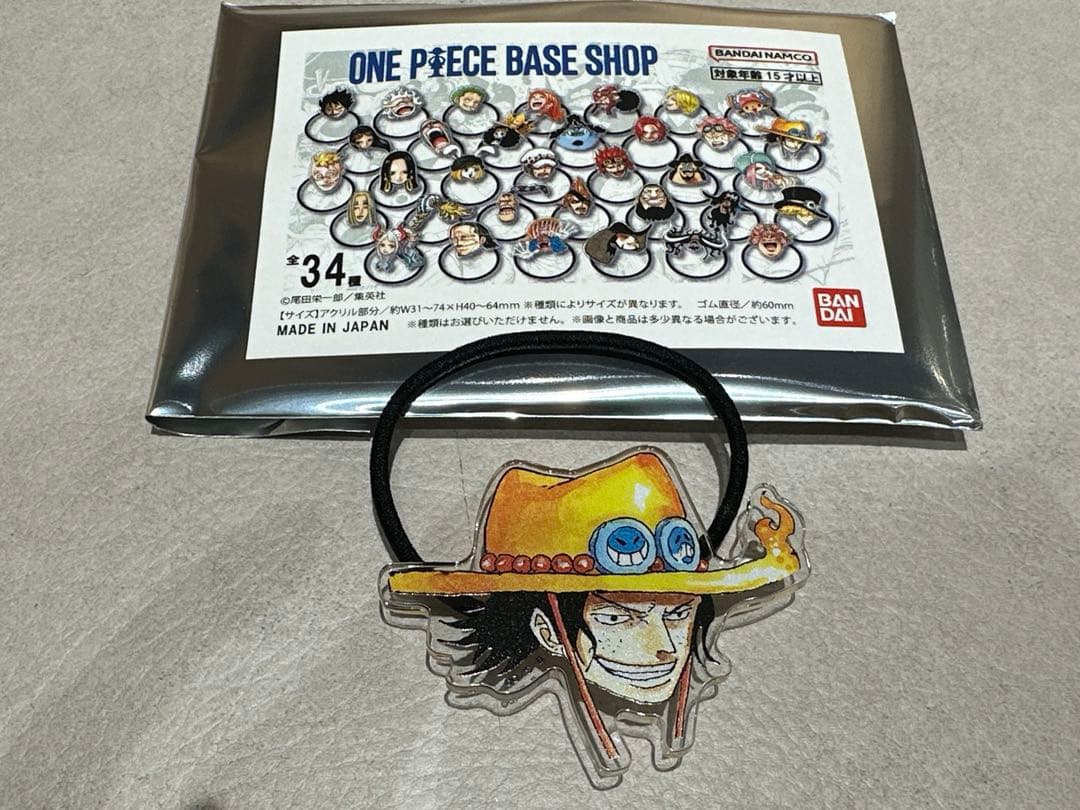 ONE PIECE BASE SHOP かおかおおかおヘアゴム エース 未使用 - メルカリ