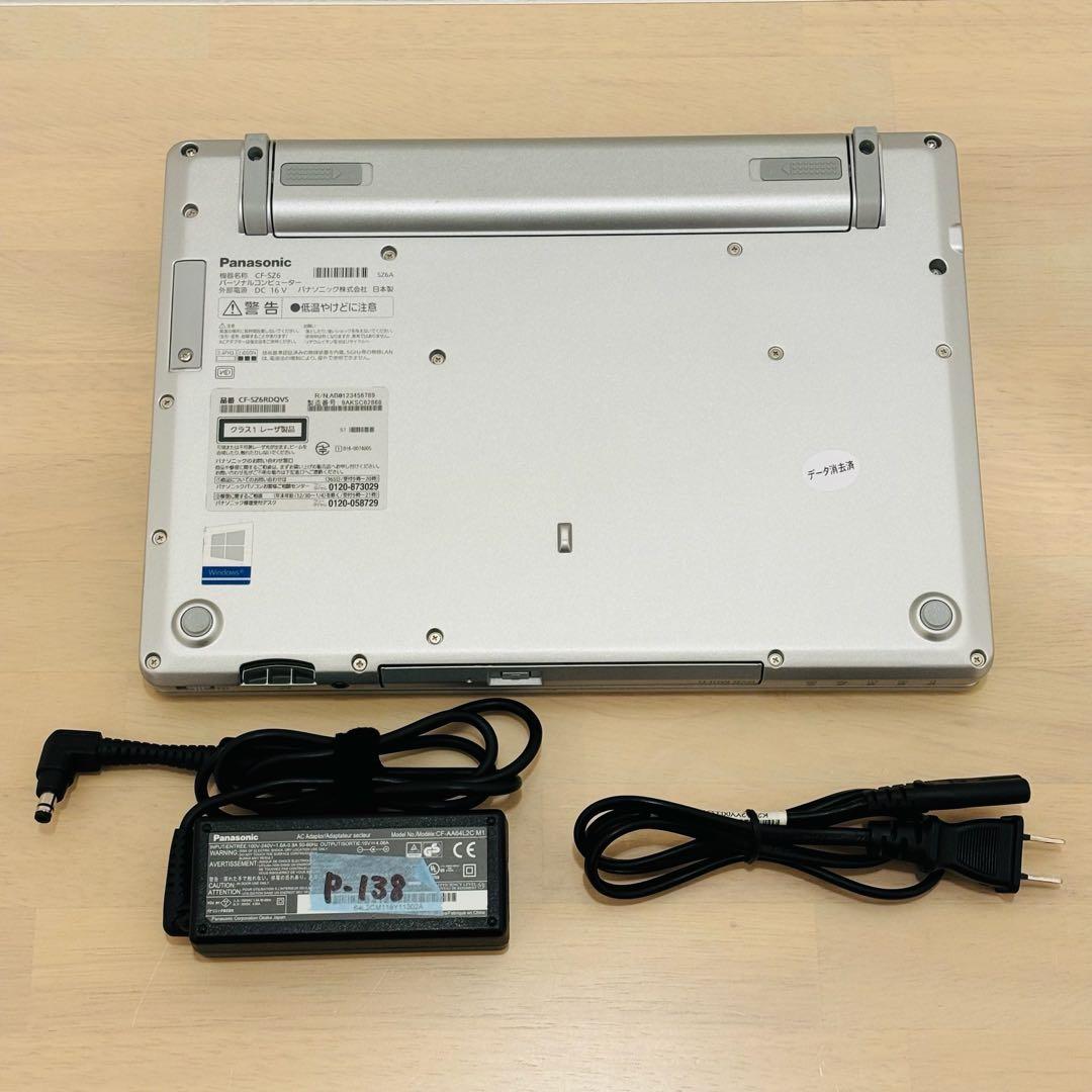 レッツノート PC Windows11 SSD DVD オフィス付き P-138 - メルカリ