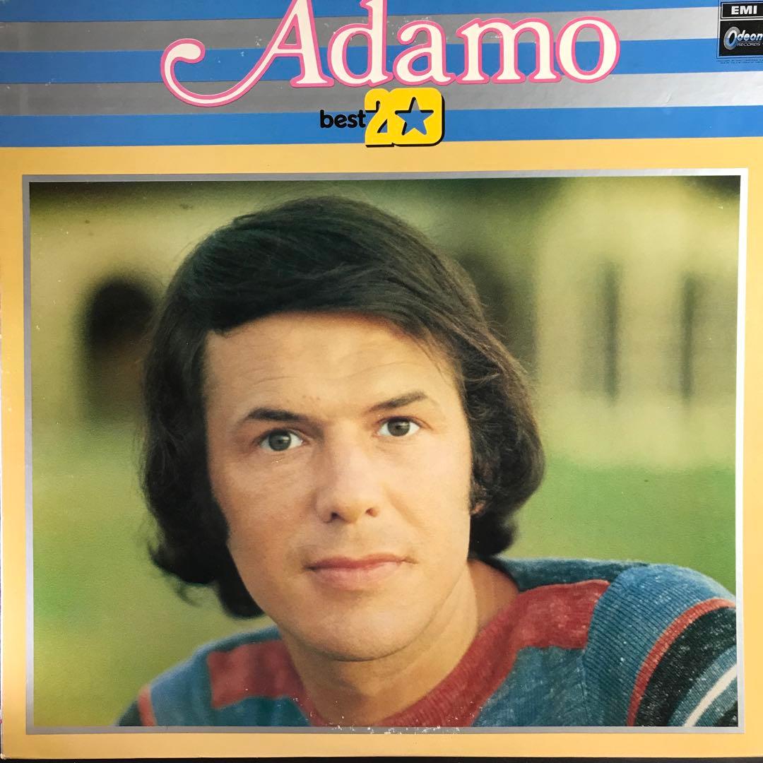 LP アダモ/ニュー・ベスト20 - メルカリ