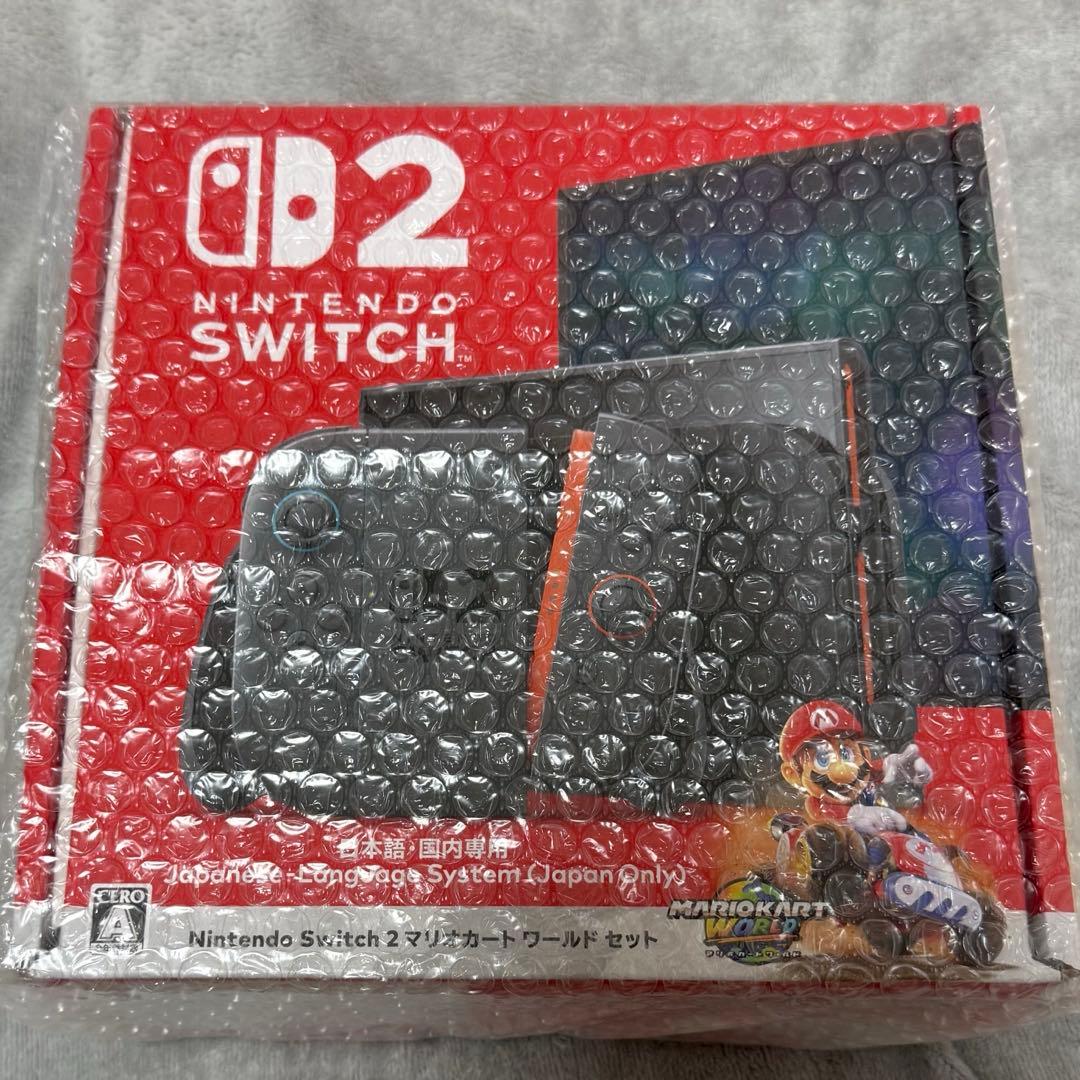 Nintendo Switch2 国内版　本体　マリオカート Nintendo Switch 2(日本語・国内専用) マリオカート ワールド セット+