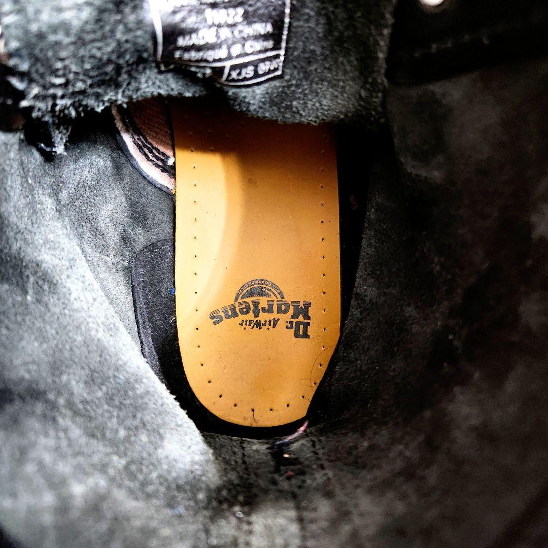 C*e様 希少 ドクターマーチン 本革 8ホール ブーツ ブラック UK10 2