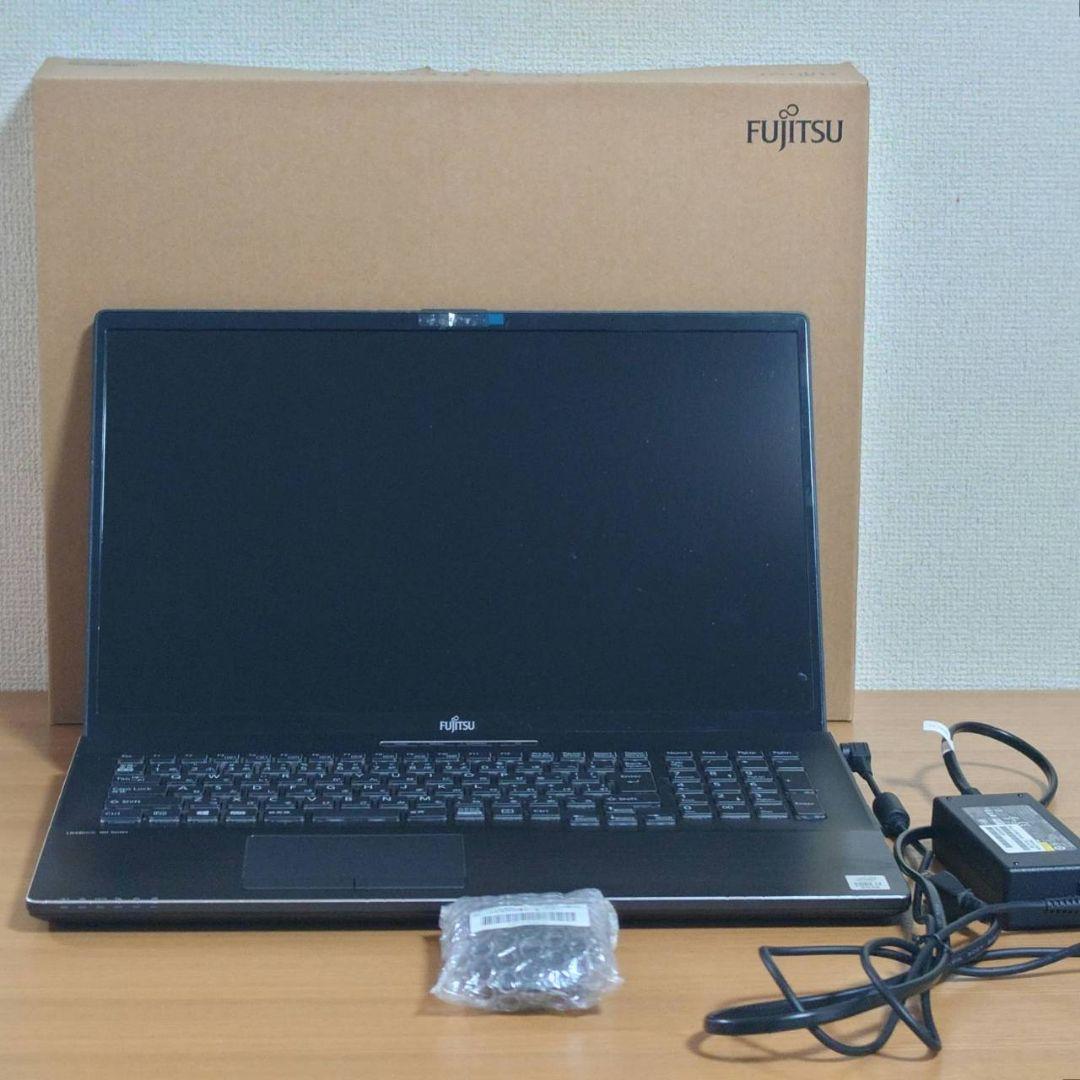 富士通　ノートPC　NH90/E2　FMVN90E2B　17.3型　ブラック ノートパソコン LIFEBOOKNH90/E2 ブライトブラック FMVN90E2B [17.3型