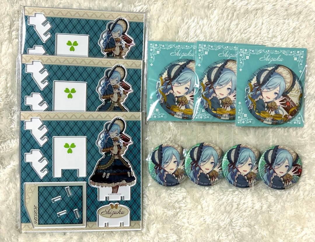 プロセカ ハピコレ グリッター缶バッジ 15A 雫 - メルカリ