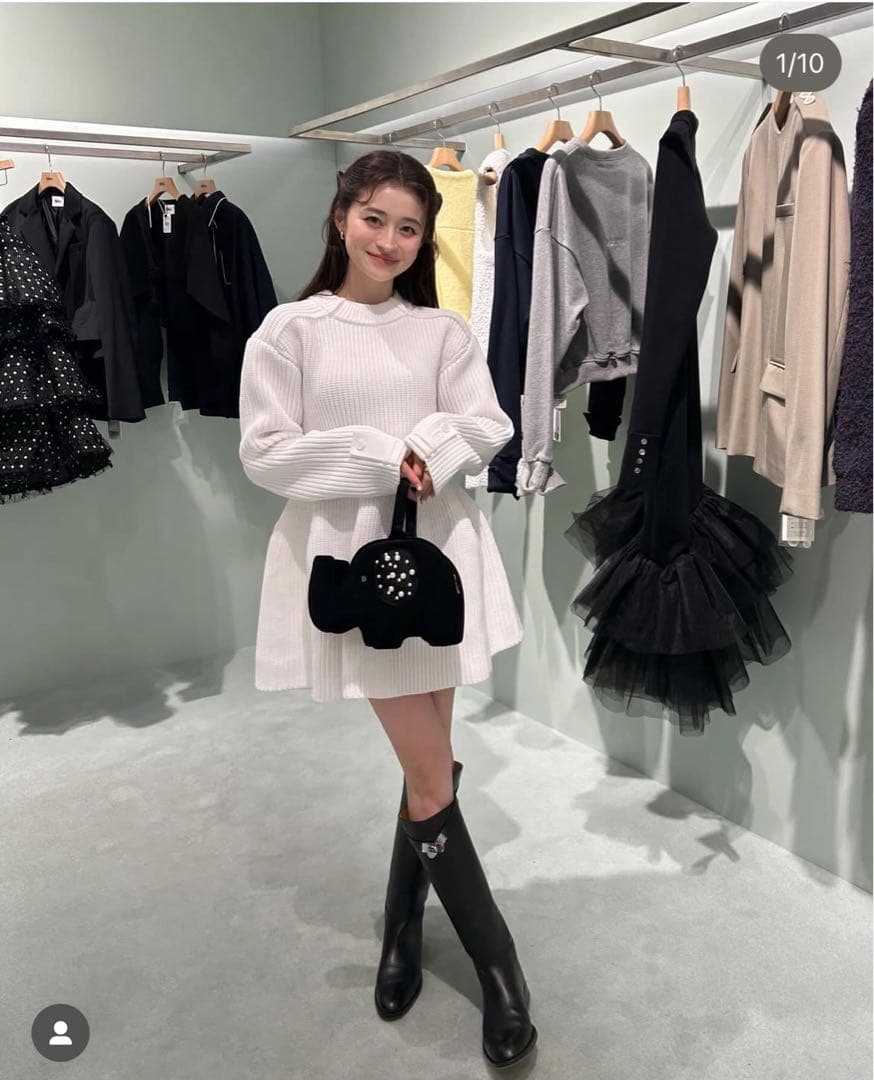 Bibiy WILLOW DRESSホワイト【正規品】 - メルカリ