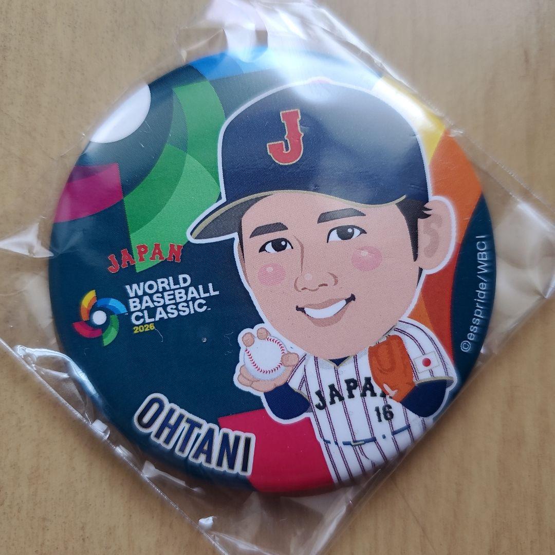 2026年 WBC侍ジャパン限定ガチャ 缶バッチ 大谷翔平 - メルカリ