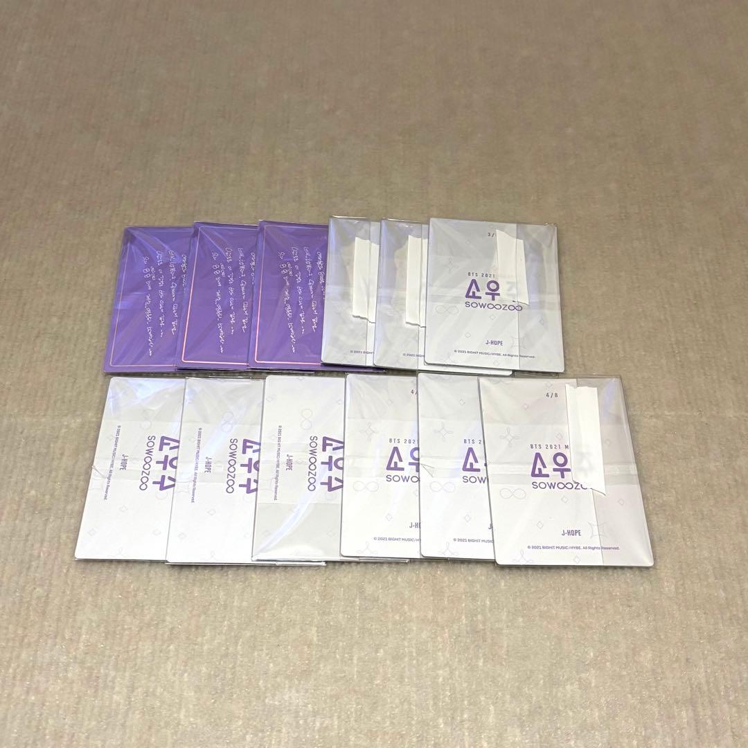 BTS ソウジュ 소우주 ミニフォト 34枚 jhope ホソク まとめ売り - メルカリ