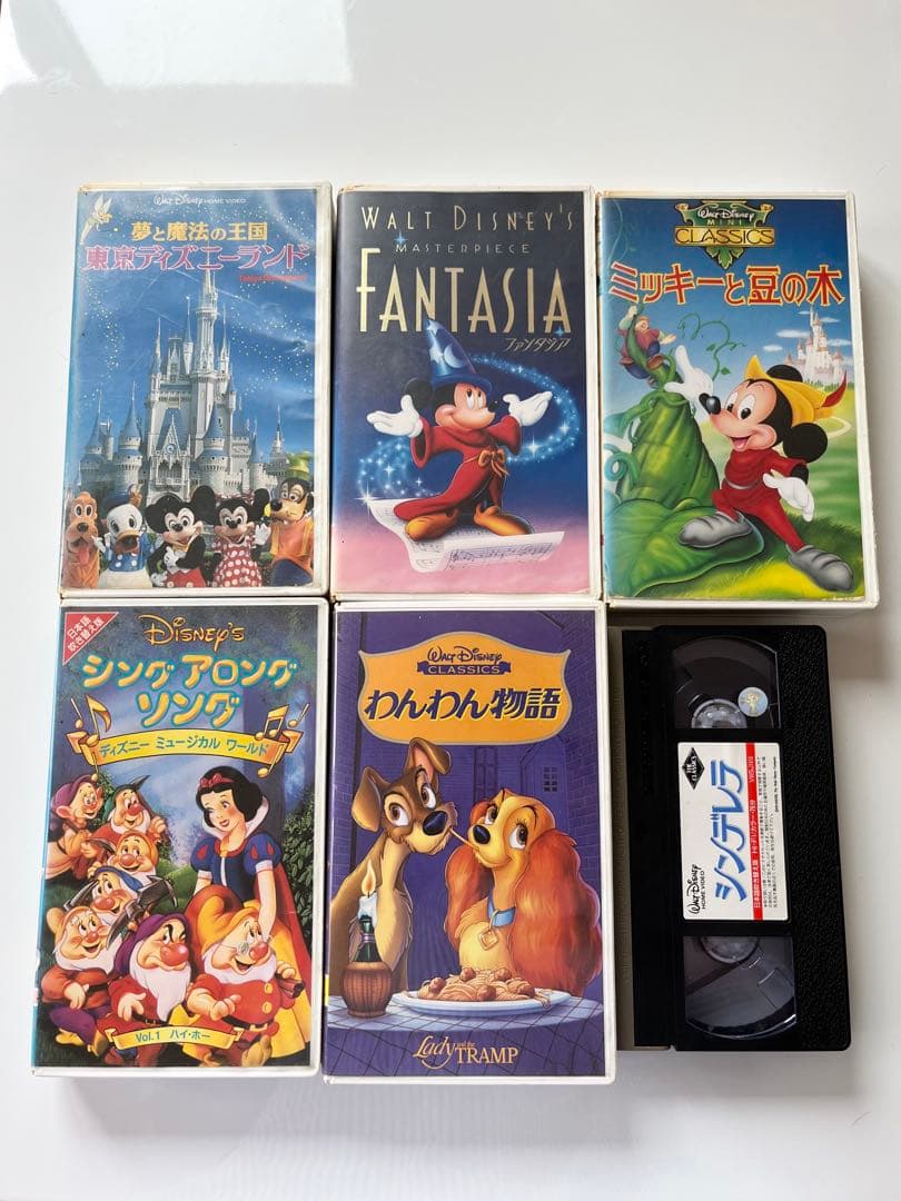 ディズニー VHS 5本セット - メルカリ