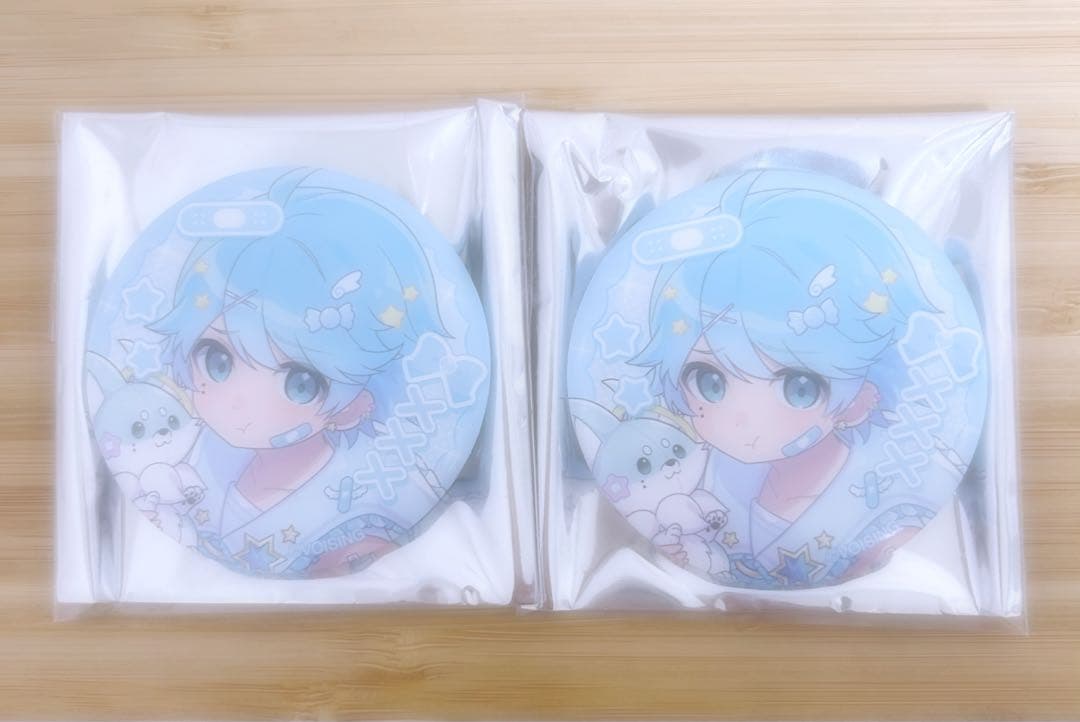 hotoke-缶バッジ愛足り いむくん - メルカリ