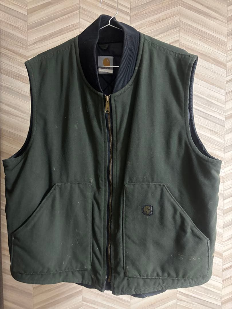 Carhartt（カーハート）　グリーン　ベスト 楽天市場】カーハート CARHARTT（カラーグリーン）（ベスト・ジレ