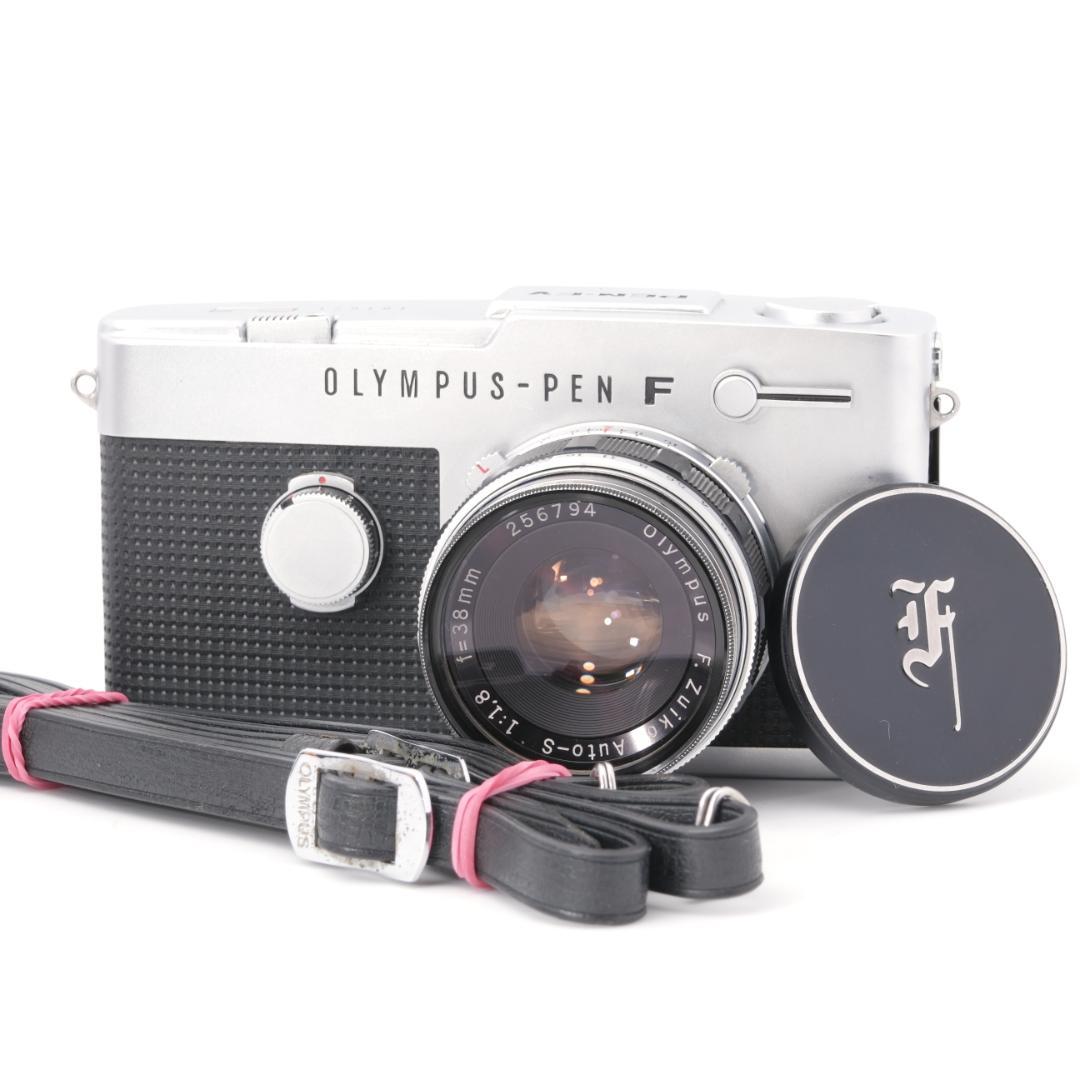 フィルムカメラ OLYMPUS PEN-FV /F.ZUIKO Auto-S 38mm F1.8 OLYMPUS PEN-F + F.Zuiko Auto-S 1:1.8 F=38mm【フィルムカメラ