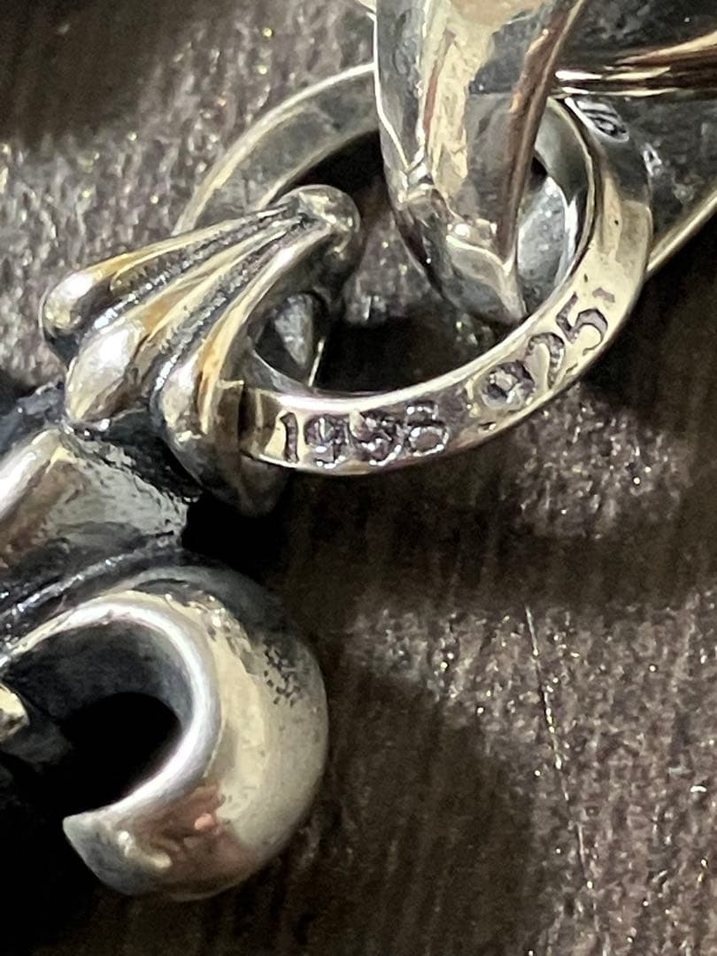 シルバー925 キーチェーン キーリング ダガー フレア - メルカリ