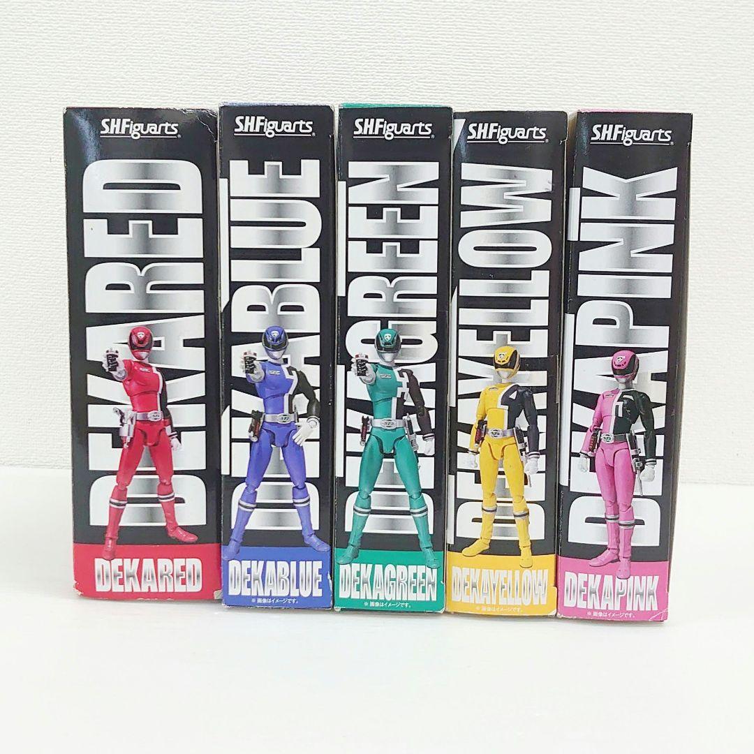 S.H.Figuarts フィギュアーツ 特捜戦隊デカレンジャー 5体セット