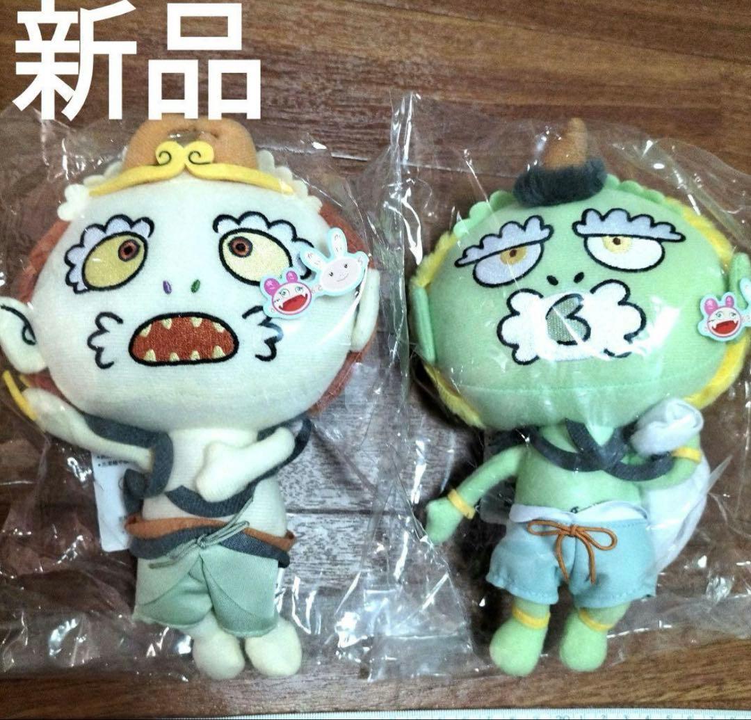 新品】村上隆☆もののけ京都☆美術館☆風神雷神☆マスコット