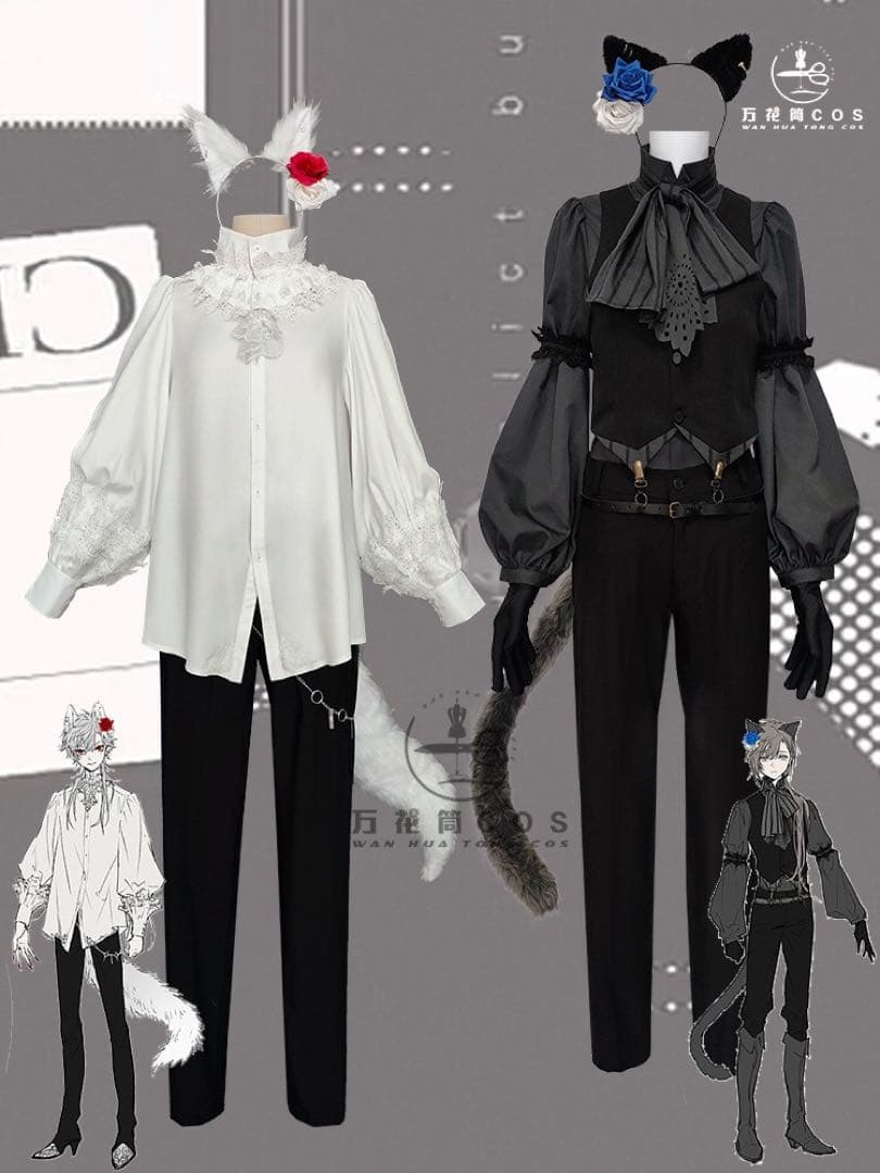 vtuber にじさんじ ChroNoiR 再会 葛葉 叶 コスプレ 衣装 - メルカリ