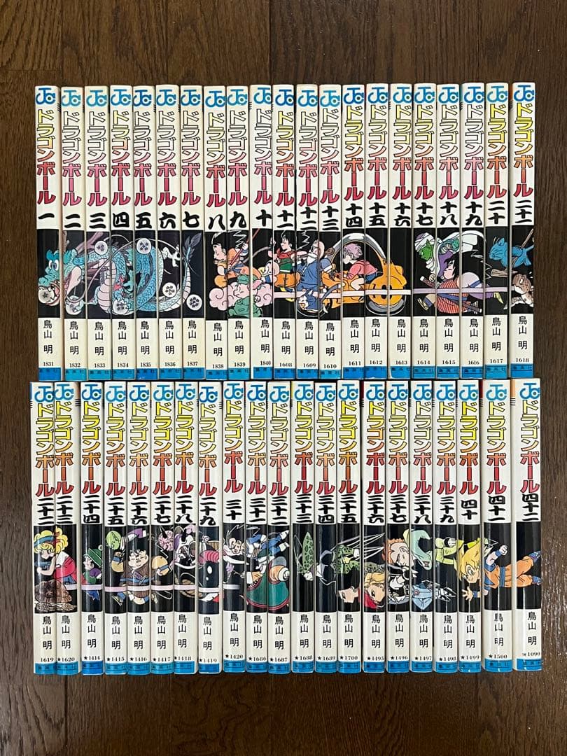 初版 ドラゴンボール 1〜42巻 全巻セット 週刊少年ジャンプ 鳥山明 6001] ジャンプコミックス/鳥山明「ドラゴンボール 全42巻初版セット」