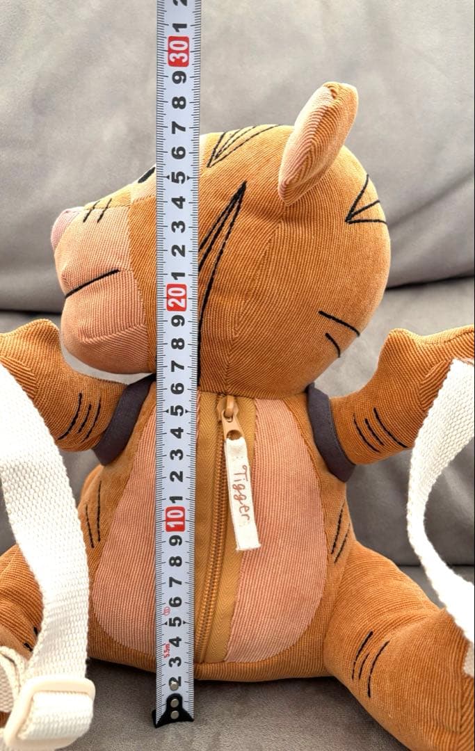 ZARAキッズ】ディズニー ティガー ぬいぐるみ リュック くすみカラー