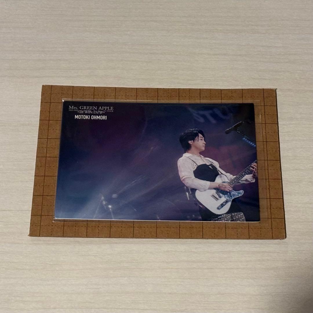 Mrs. GREEN APPLE ホワイトラウンジ フォトカード 大森元貴 - メルカリ