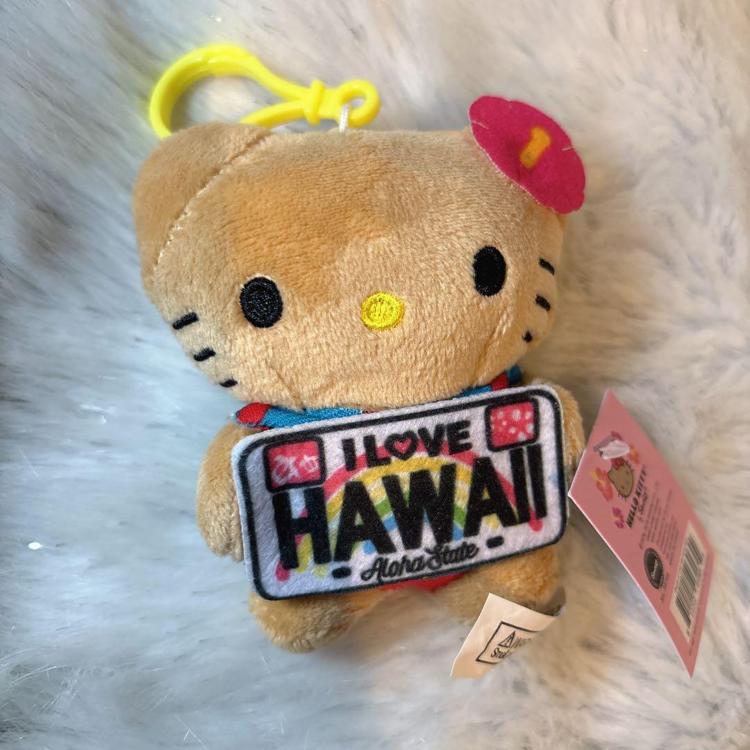 日焼けキティ ガングロキティ ハワイ ストラップ キーホルダー キティ