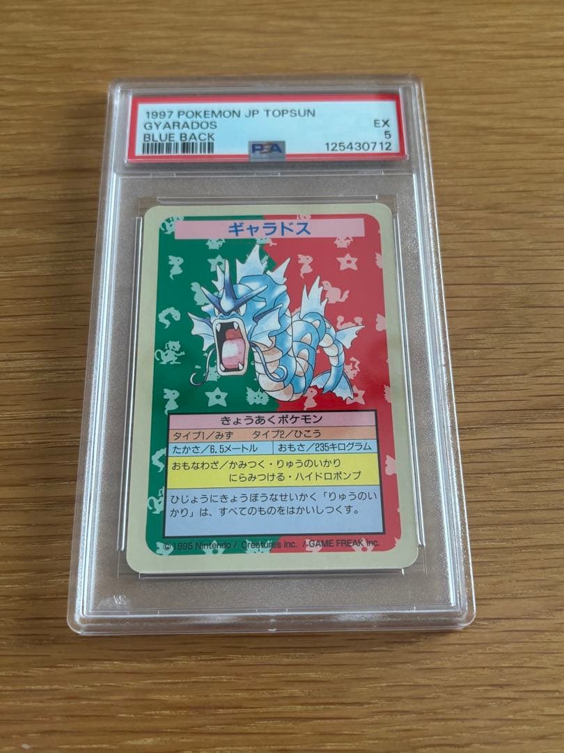 PSAトップサン ギャラドス 番号なし エラーカード 希少 ポケモンカード