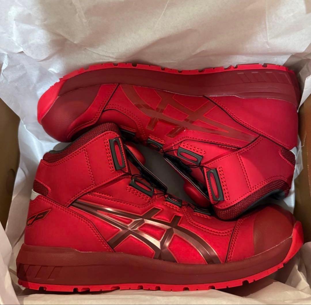 即購入可27㎝　アシックス 安全靴 ウィンジョブ　CP304 BOA GLEAM ウィンジョブ® CP304 BOA® GLEAM 3E相当 | ネオンライム×カクタイ