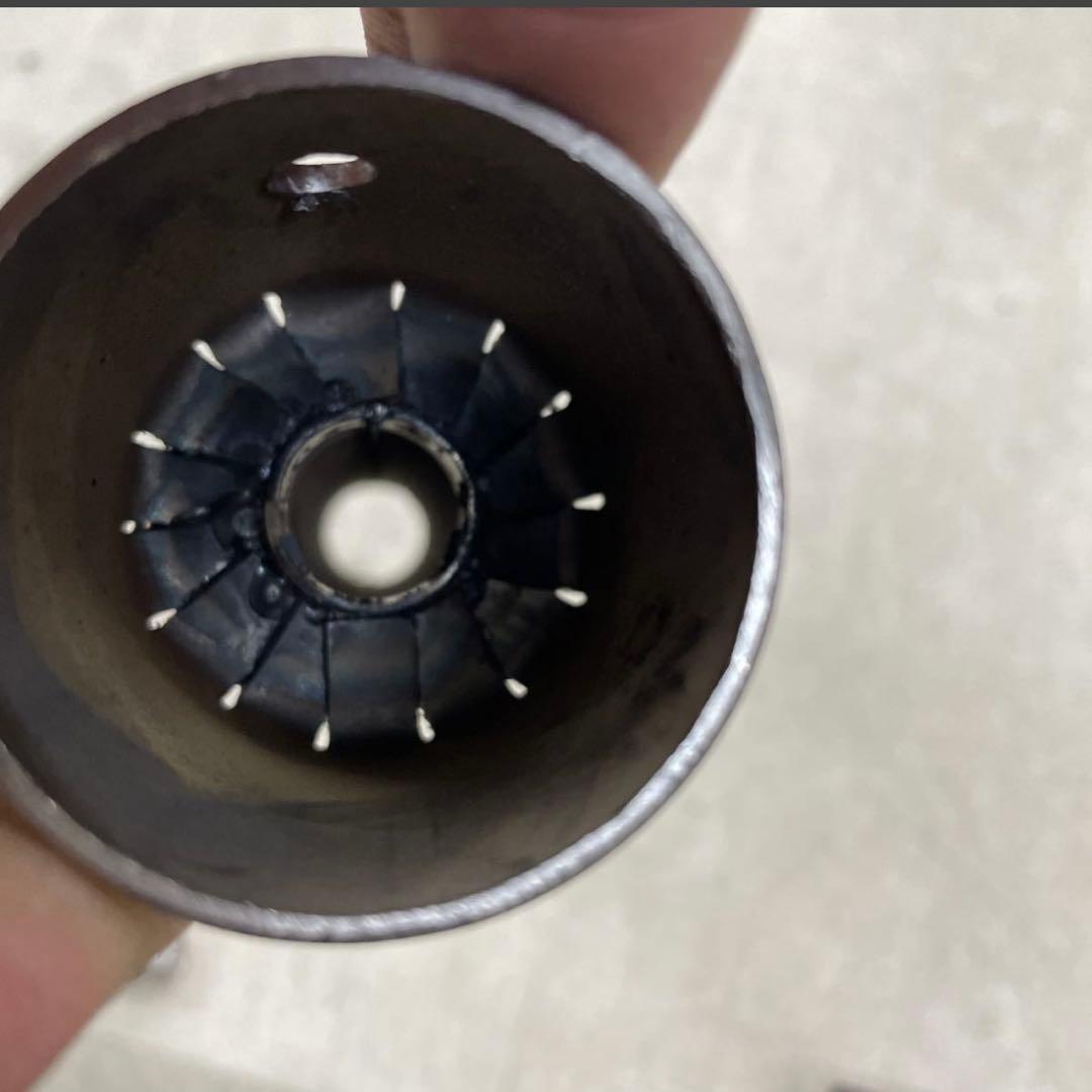 p*e様 SR400 ワンオフヨシムラ風ショート菅 スリップオン ポン付け