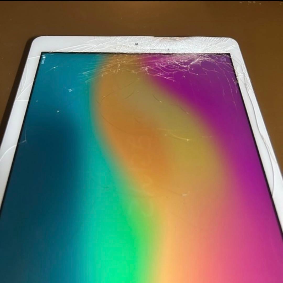 ジャンク品】iPad本体 第6世代 32GB 画面ひび割れあり ローズゴールド