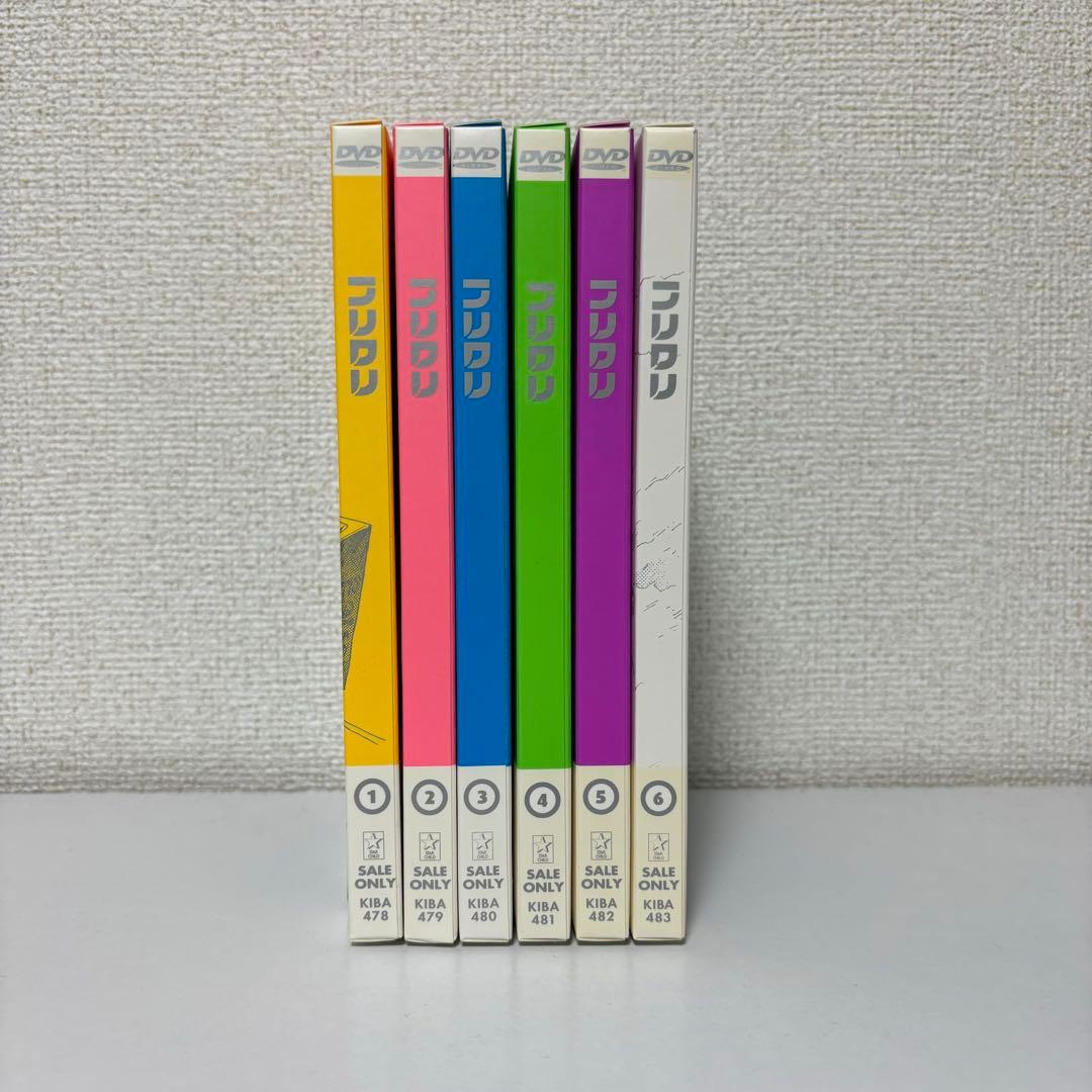 【ほぼ未使用】フリクリ DVD全巻 初回限定盤