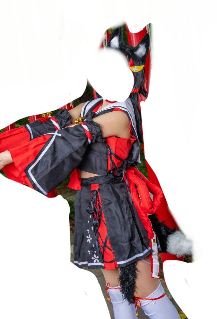 ホロライブ 大神ミオ コスプレ 衣装 - メルカリ