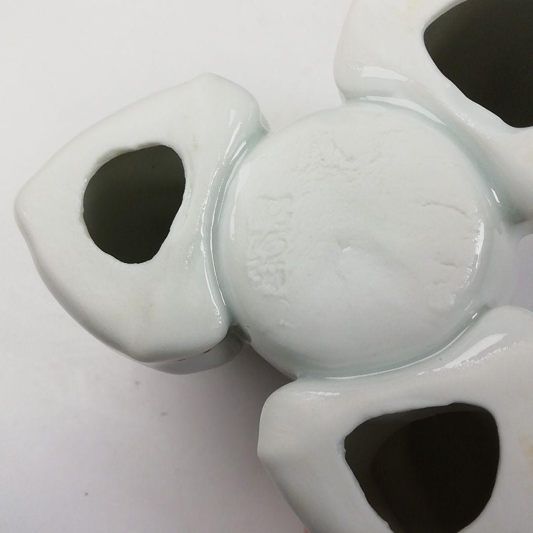 W49 蓋置 『三ツ兎 蓋置』『高野昭阿弥 造』 共箱 茶道具 - メルカリ