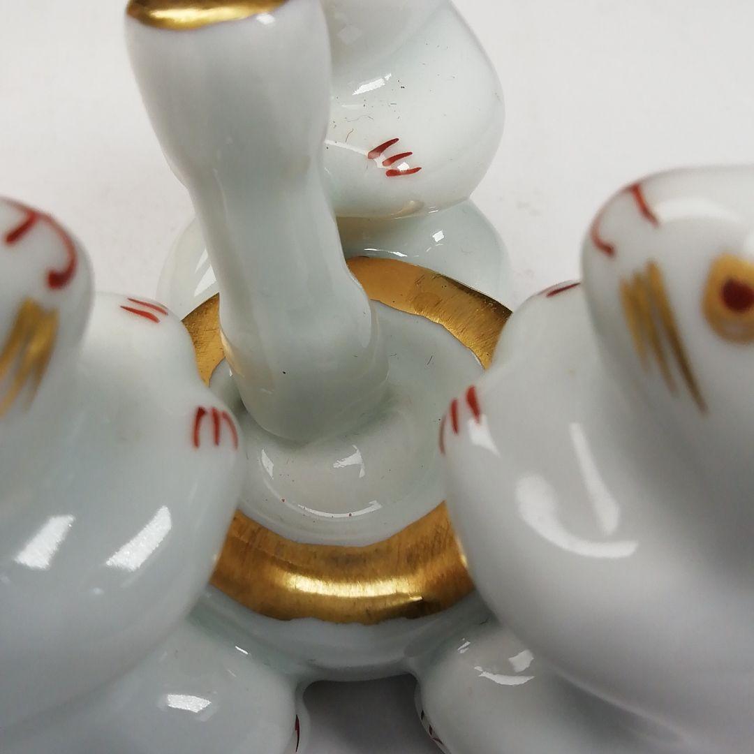 W49 蓋置 『三ツ兎 蓋置』『高野昭阿弥 造』 共箱 茶道具 - メルカリ