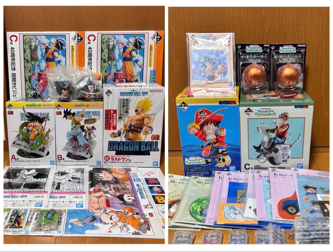 一番くじドラゴンボール40th 其之ー& 其之ニ+SNAPCOLLECTION2 - メルカリ